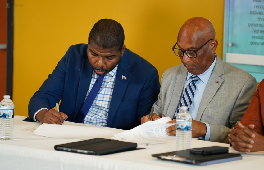 Multi-Agreement Signed For BVIHSA Infrastructure Improvement 4