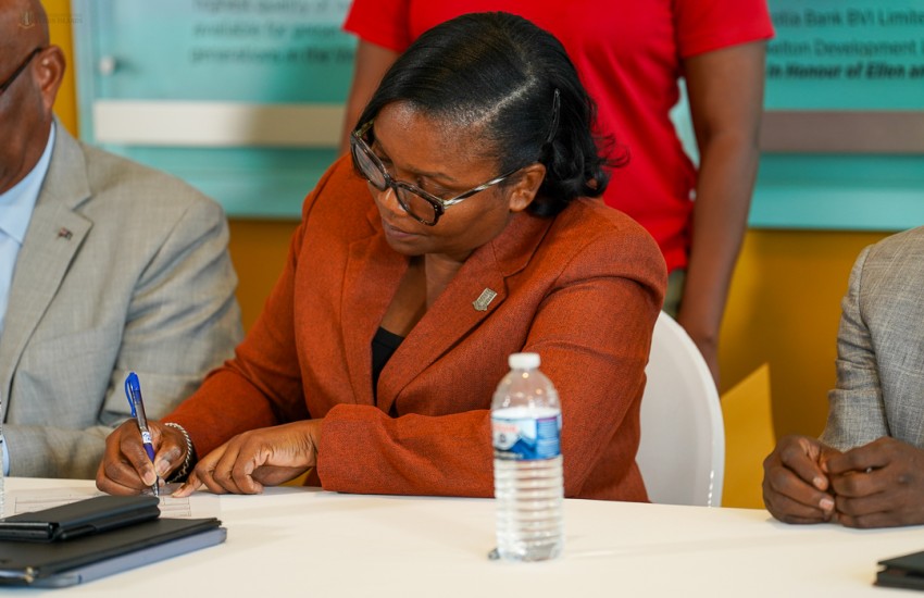 Multi-Agreement Signed For BVIHSA Infrastructure Improvement 6