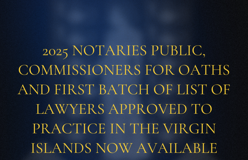 2025 Notaries Public and Commissioners for Oaths and List of Lawyers