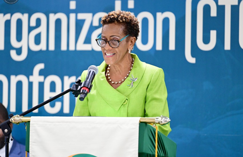 Delma Maduro at CTO ceremony