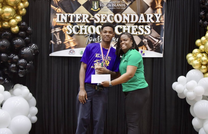 Raheim Hodge  Third Place Senior Division
