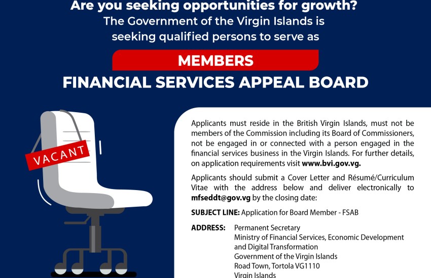 Member of the Financial Services Appeal Board Jan 20-26_E-Flyer