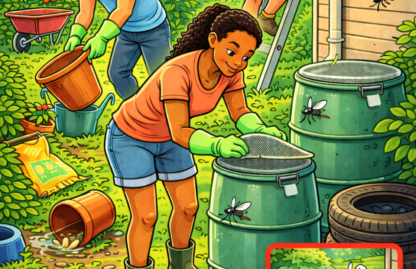  Reduce Mosquito Breeding After Heavy Rainfall