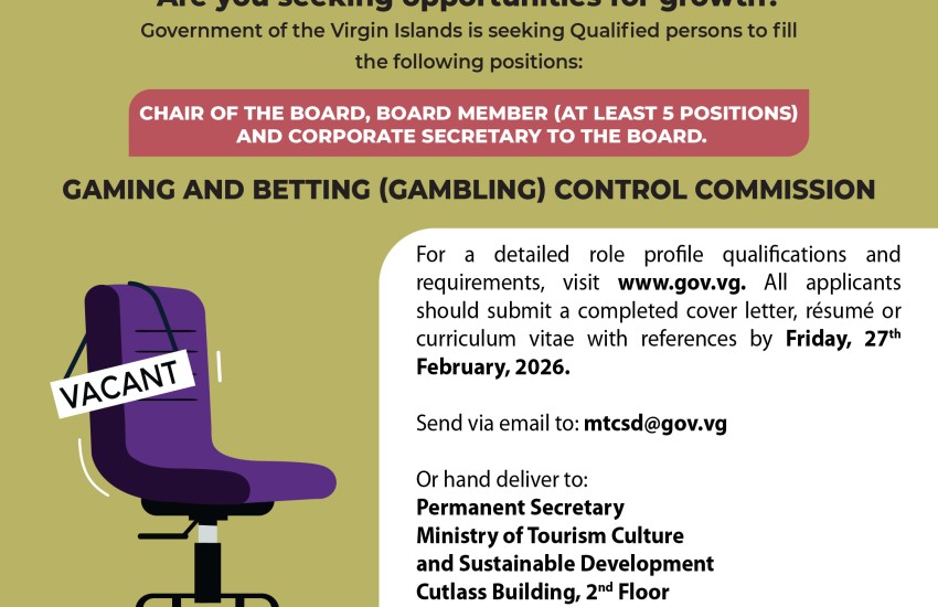 Vacancy - Gaming and Betting Commission