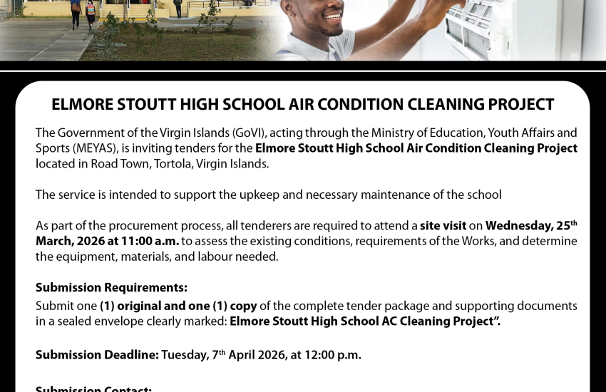 Elmore Stoutt High School Air Condition Cleaning Project