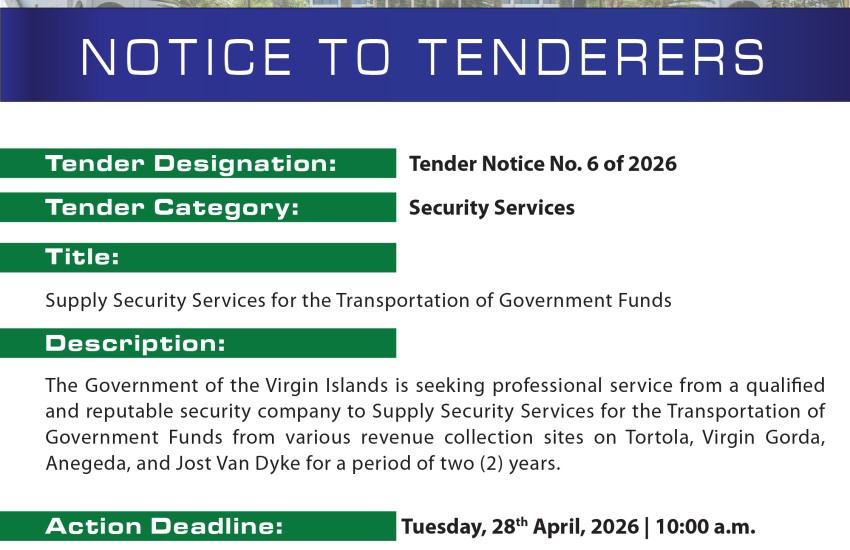 VI Government Seeks Competitive Security Company