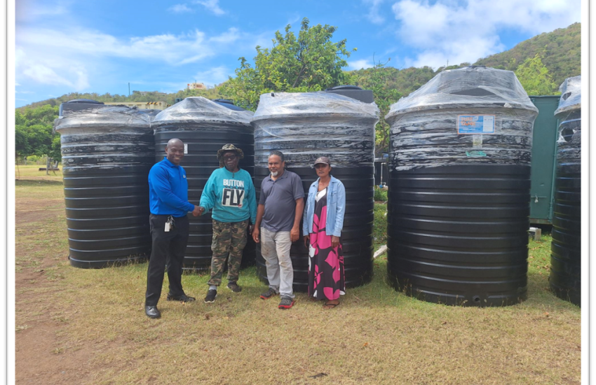 Water Tanks Handover