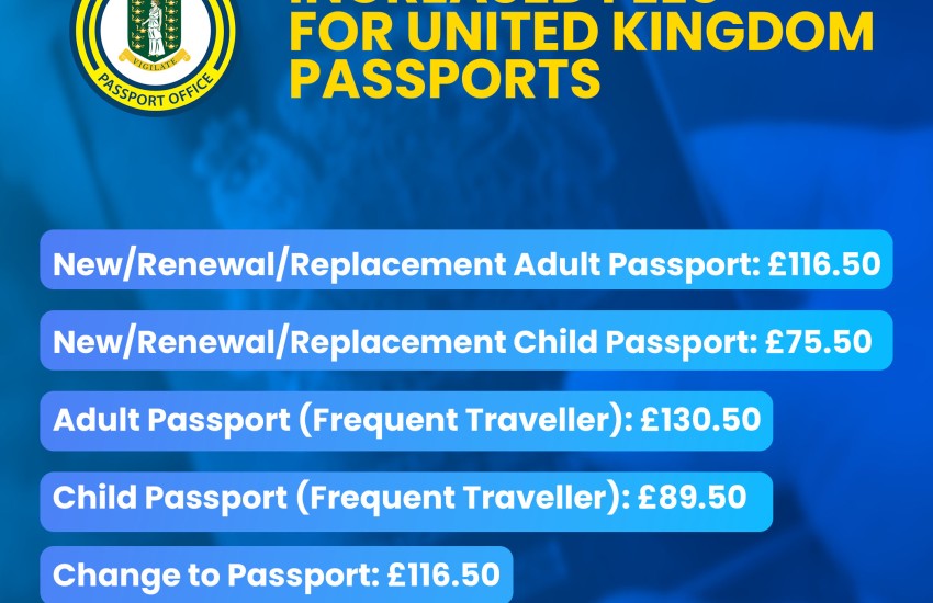 CRPO Increased Passport Fees