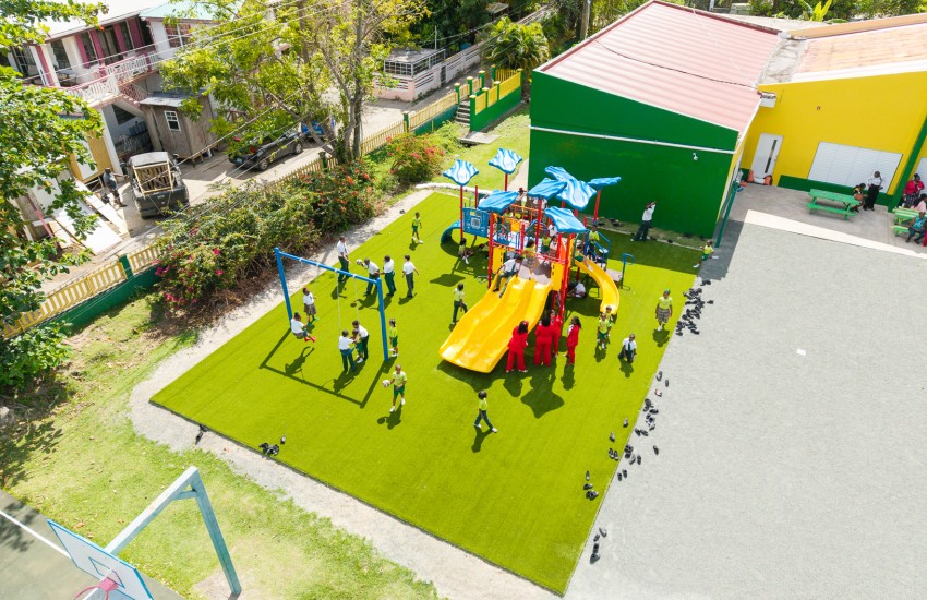 Ivan Dawson Playground Overhead