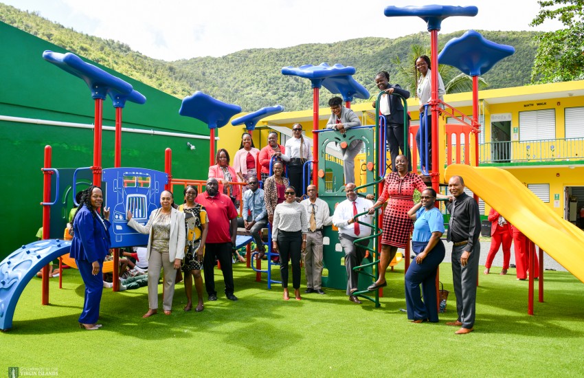 Ministry Staff at Ivan Dawson Playground Dedication