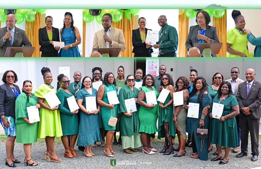 BVI Care Certificate 2nd Cohort Graduation