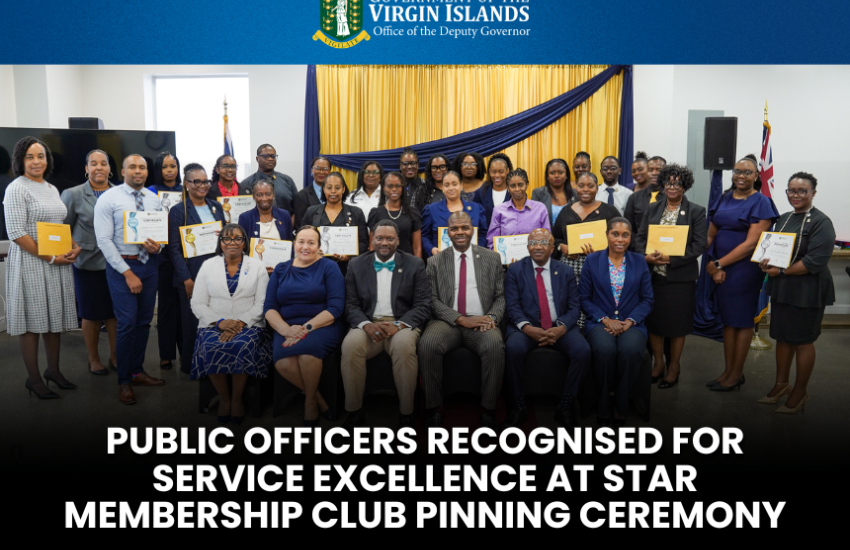 Public Officers Recognised for Service Excellence at Star Membership Club Pinning Ceremony
