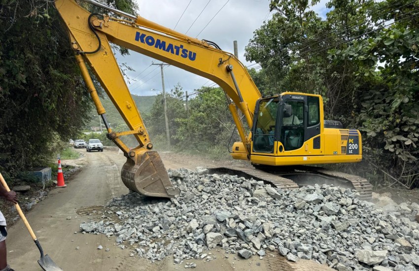 Road Rehabilitation and Reconstruction Top Priority Project Progressing in Sea Cows Bay Photo 3 of 3