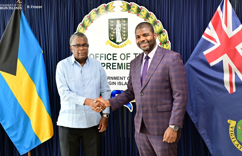 Premier and Bahamas Minister
