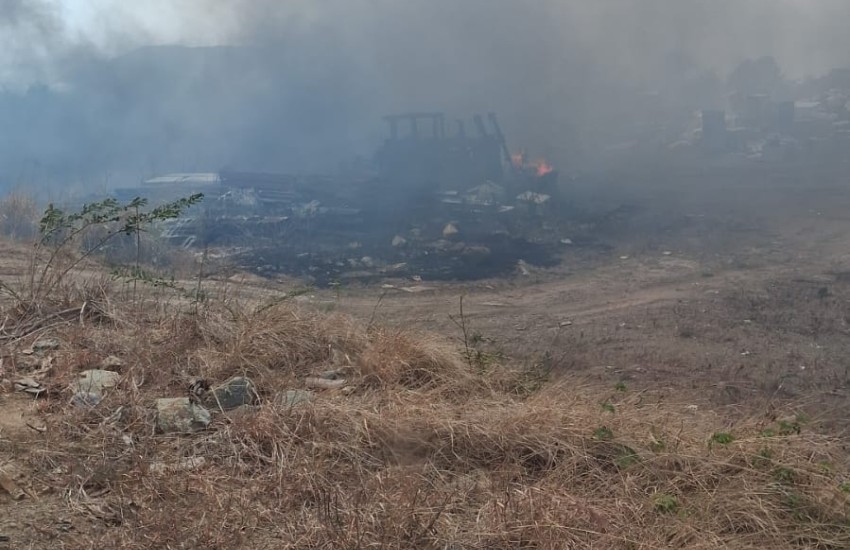 Virgin Gorda Dumpsite Fire