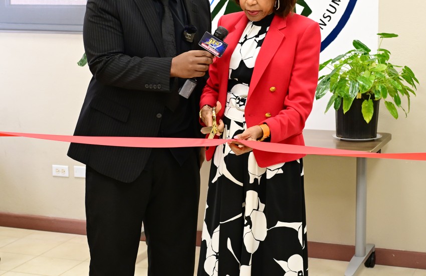 Launch of Trade's VG Satelitte Office - Flax Administration Building- 1