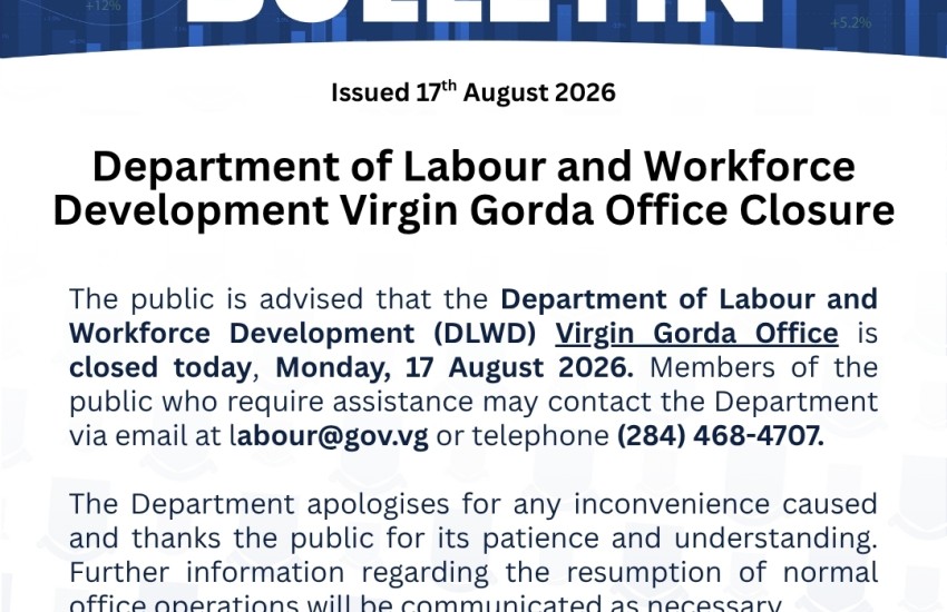 Bulletin - DLWD VG Office Closure