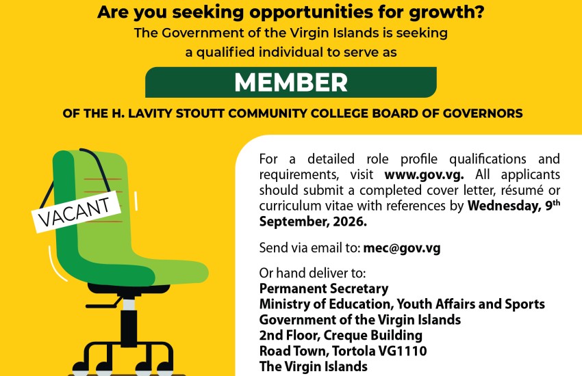 Vacancy Notice Higher Education Licensing Board