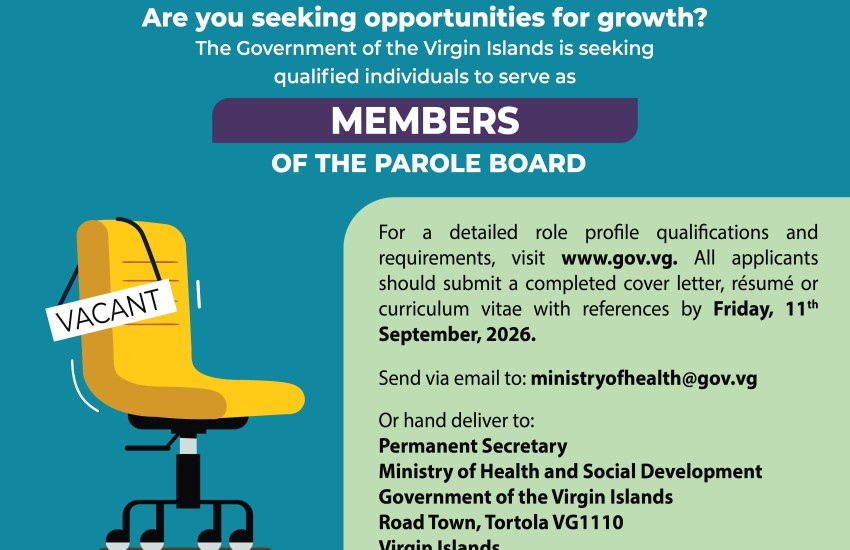 Parole Board Vacancy Notice E-Flyer 3