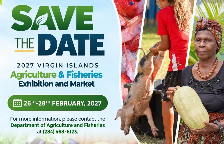 Save the Date 2027 Agriculture and Fisheries Exhibition and Market