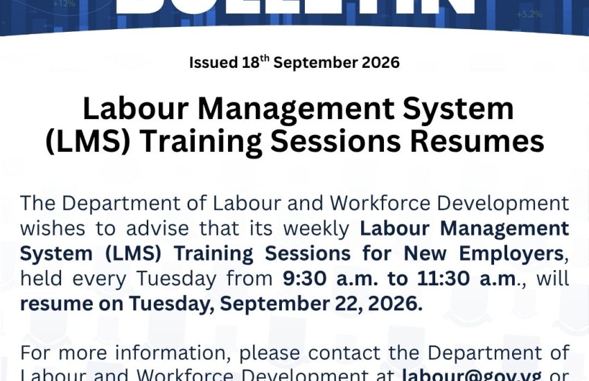 Bulletin- LMS resumes