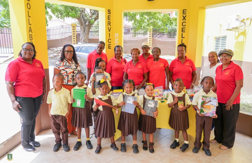 Senior  Programme Presents at Francis Lettsome Primary
