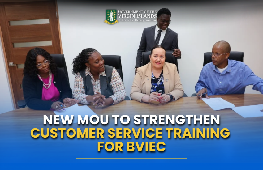 New MoU to Strengthen Customer Service Training for BVIEC