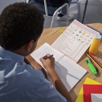 kids in class