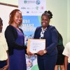 Minister for Education Sharie de Castro shares SMART School certificate