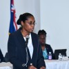 Permanent Secretary Natalie Fahie-Smith delivers updates at Mid-Year Review