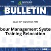 Bulletin - LMS Training Relocation