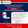 Financial Services Appeal Board Member Vacancy Notice