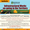 Graphic-  Long Swamp Road Closure Notice 22nd to 27th September