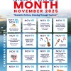 Culture and Tourism Month Calendar