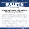 Bulletin - Temporary Service Interruptions to Labour Applications
