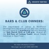 Industry Meeting Bulletin - Bars & Club Owners
