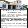 Phase One Repairs – Gertrude and Christiana Warner Community Centre
