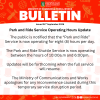 Park and Ride Service Operating Hours Update