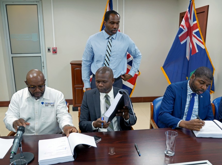 Cane Garden Bay Sewer Network Project Awarded 3