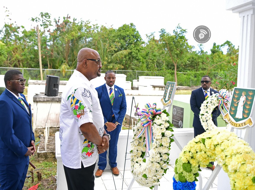 H. Lavity Stoutt’s 30th Memorial Observed In Concert And Wreath Laying 8