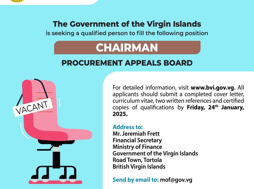 Chairman, Procurement Appeals Board