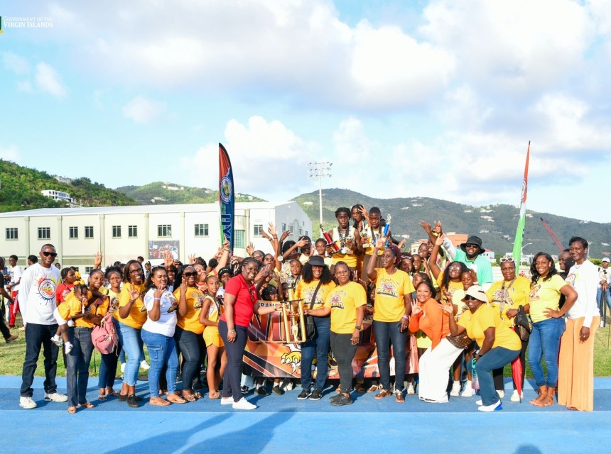 Francis Lettsome Wins Inter-Primary School Athletics Championship for the Third Year 2