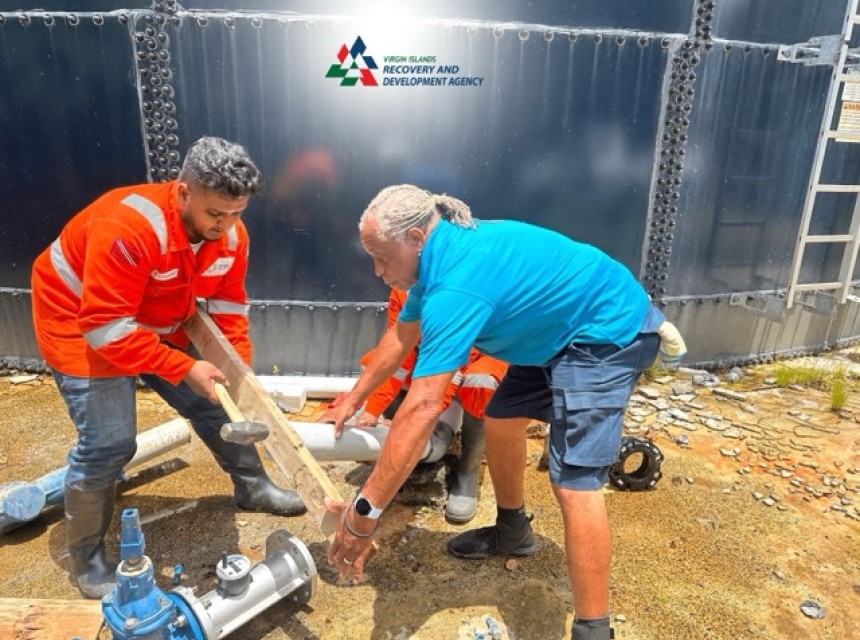 Reservoir Meter Installation 3