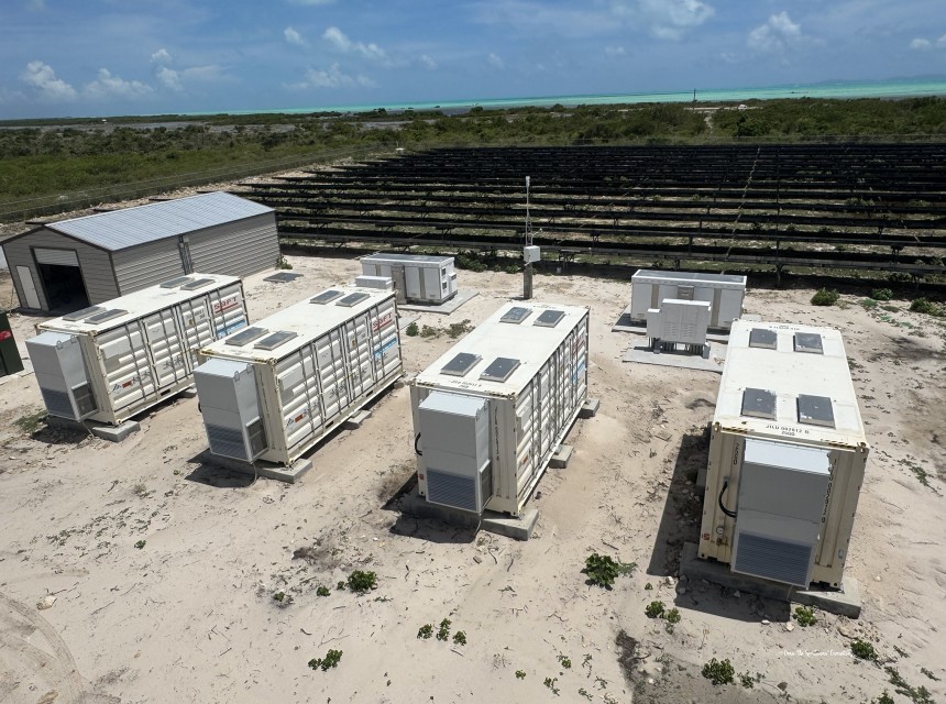 Anegada Renewable Energy Project-Batteries