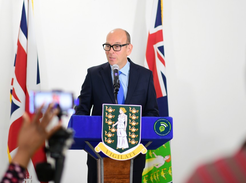 HIS EXCELLENCY THE GOVERNOR MR. DANIEL PRUCE 