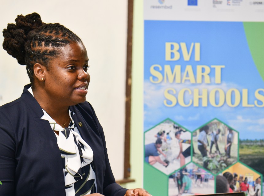 Minister for Education, Youth Affairs and Sports Sharie de Castro