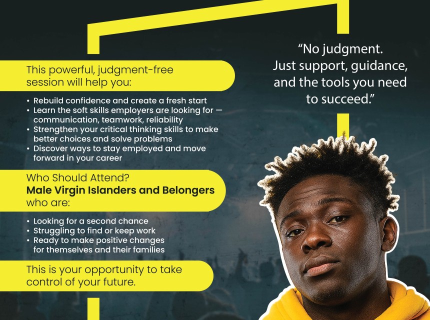 2025 Men’s Career Success Session Flyer