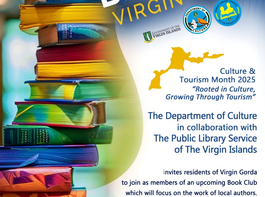 Join the Virgin Gorda Book Club C&T Month