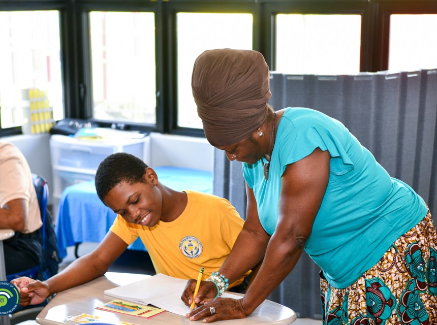 EHRLC Teacher and Student