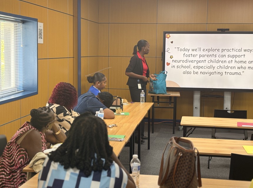 Afiya Smith Presenting